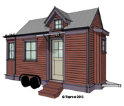 Kingfisher Jade Tiny House Model